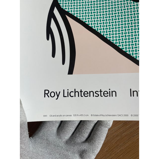 Pop Art Roy Lichtenstein (1923-1997), Interior With Waterlilies, 1991, Copyright Estate of Roy Lichtenstein/Dacs 2000, Printed in Britain For Sale - Image 3 of 9