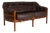 1960s Danish Mid-Century Modern Sofa Attributed to Ellekær & Norell for Coja Chocolate Brown For Sale