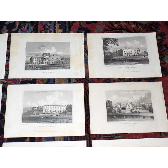 Authentic Antique 19th C. English Architectural Engravings - Set of 12 ...