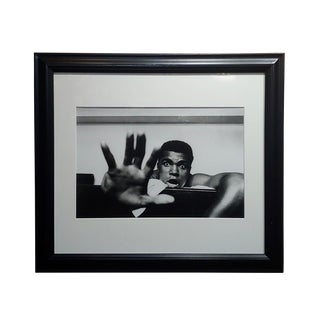 Len Trievnor -Cassius Clay "Gime Me Five" Iconic Gelatin Silver Photograph For Sale