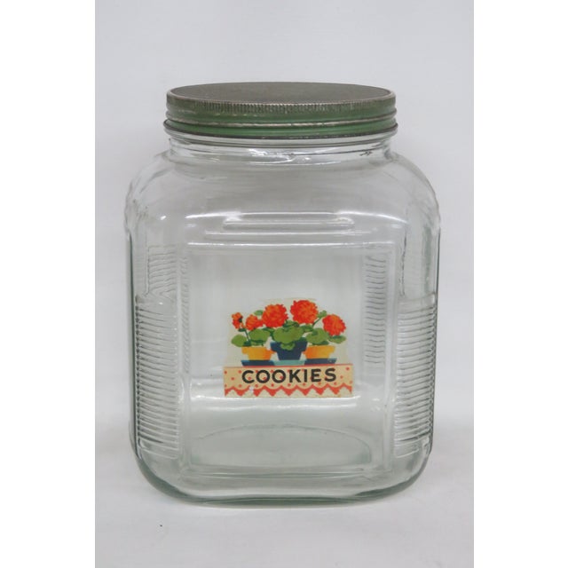 This beautiful Cookie Jar / Container is made out of thick glass and comes with a lid. This stunning decorative Jar has...