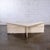 Late 20th Century Modern to Postmodern Triangle Travertine Coffee or Cocktail Table Style of Up & Up For Sale - Image 18 of 18