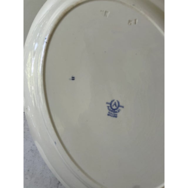 English Early 20th Century Blue Willow Platter For Sale - Image 3 of 4