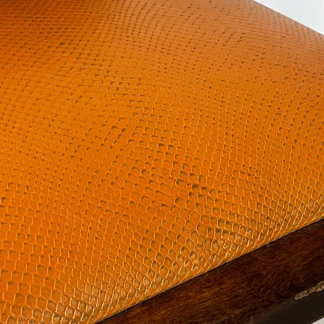 1980s Pair of Chic Post-Modern Counter Height Stools For Sale In Los Angeles - Image 6 of 7