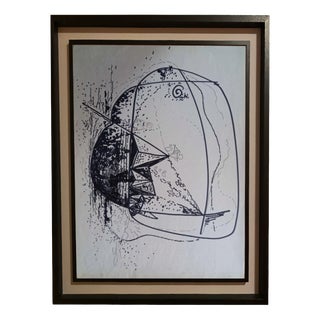 Ferdinando Meccani, Abstract Work on Paper, 1969, Paper For Sale