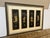 Design Plus Gallery presents Japanese Lacquered Panel Inset in Frame from the Mid 20th Century. The set of four black...