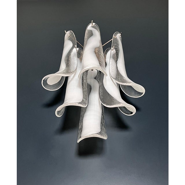 Vintage Italian Murano Wall Lights from Mazzega, 1990, Set of 2 For Sale - Image 15 of 15