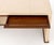 Promemoria Promemoria Cream Leather Covered Writing Desk For Sale - Image 4 of 9