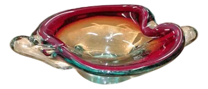 Murano Ashtray by Flavio Poli, 1950s