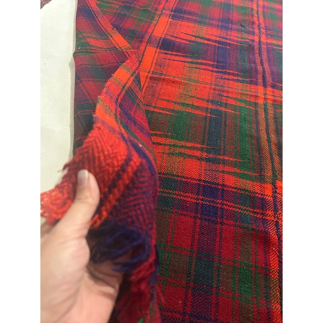 Antique Mooj Textile – Kurdish Wool Weaving Tradition For Sale - Image 4 of 12