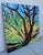 Large 48" × 48" Original Expressionist Tree Painting, 1998, Vibrant Colorful For Sale - Image 11 of 18
