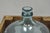 Wood Vintage Great Bear Blue 5 Gallon Glass Carboy Jug in Wooden Crate For Sale - Image 7 of 13