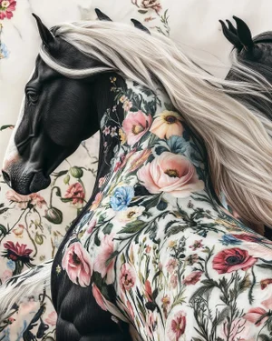 Floral Majesty 4 "Fine Art Print"