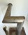 1960s Industrial Modernist Patinated Brushed Steel Adjustable Desk Task Lamp For Sale - Image 9 of 16