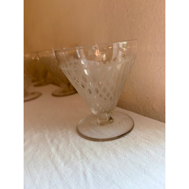 Glass Vintage Baccarat Glassware Set and Decanter, 1930s, Set of 20 For Sale - Image 7 of 12