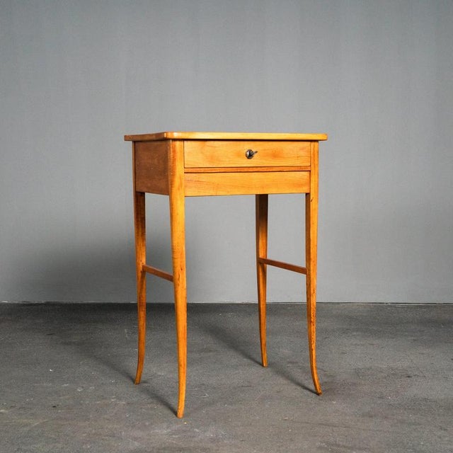 19th Century Biedermeier Sewing Table For Sale - Image 18 of 18