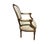 Brown 19th Century French Louis XVI Walnut Armchair ~ Fauteuil For Sale - Image 8 of 8