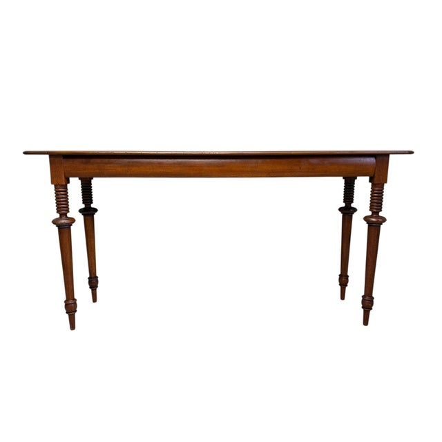 Wood 1990s Baker Milling Road Console Table For Sale - Image 7 of 11