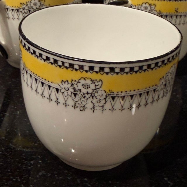 1910s Art Deco Royal Albert Crown China Tea Service - Set of 3 For Sale - Image 18 of 18
