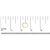 Early 21st Century 10K Yellow Gold Alternating Blue Sapphire 1/10 Cttw Diamond Huggy Hoop Earrings (I-J Color, I1-I2 Clarity) For Sale - Image 5 of 5