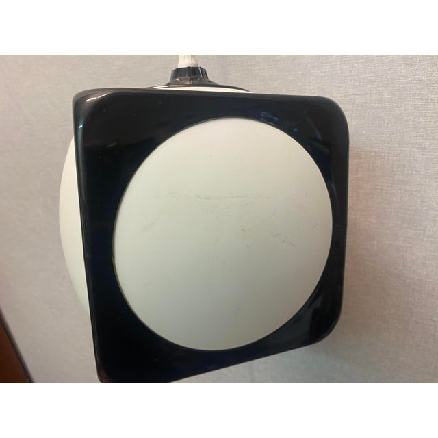 Space Age Dice Ceiling Lamp in Black by Lars Schioler for Hoyrup Lamper, 1970s For Sale - Image 13 of 18