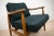 Black Set of GFM-87 Beech and Fabric Armchairs by Juliusz Kędziorek for Gościcińskie Fabryki Mebli, 1960s For Sale - Image 8 of 13