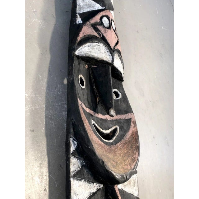 Black Votive Board, Upper Sepik, Papua New Guinea, 1950s For Sale - Image 8 of 10