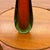 Glass Vintage Mid Century Modern Sommerso Style Cased Art Glass Bud Vase in Ruby Red and Emerald Green For Sale - Image 7 of 12