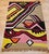 This vintage mid-century modern hand-woven tapestry is a striking example of 20th century textile art at its most abstract...