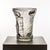 This clear frosted glass vase was designed by Josef Inwald for Barolac in the 1960s and features outlines of various...