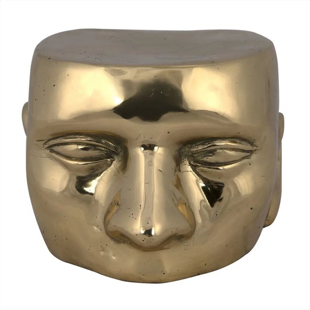 Mid-Century Modern NOIR Set Of 3 Brass Characters For Sale - Image 3 of 5