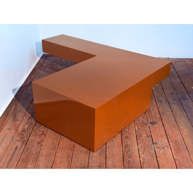 Minimalist Lacquer Floating Coffee Table in the Manner of Donald Judd, 1970 For Sale - Image 10 of 14