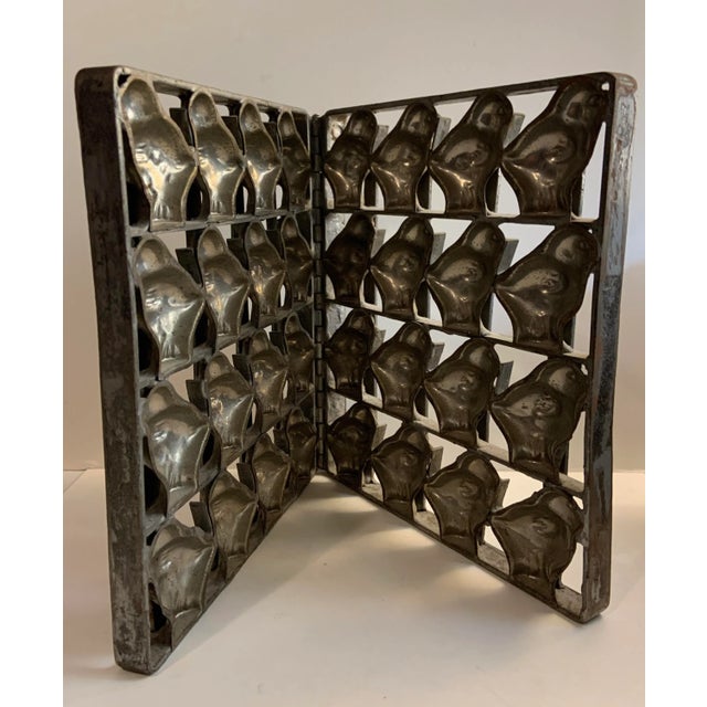 Silver 19th Century Baby Chicks Chocolate Mold For Sale - Image 8 of 8