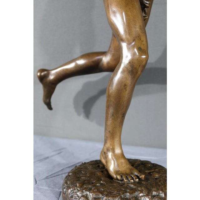 A. Falguière, Winner in the Cockfight, Late 19th Century, Bronze For Sale - Image 14 of 18