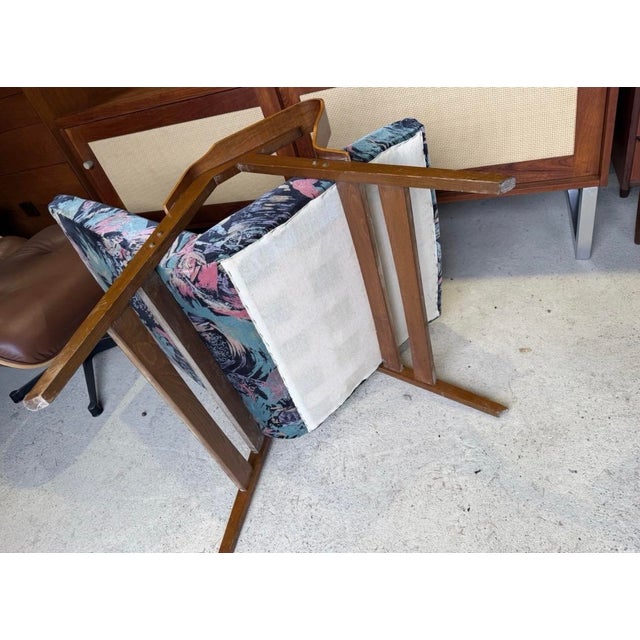 Mid-Century Art Deco Acquisition Armchairs attributed to František Jirák for Tatra, 1960s, Set of 2 For Sale - Image 18 of 18