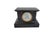 French Late 19th-Century French Neo-Grec Black Slate Mantel Clock by Japy Frères For Sale - Image 3 of 16