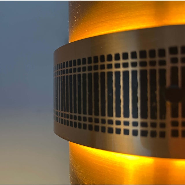 Mid-Century Modern Space Age German Copper Pendant Lamps from Doria, 1960s, Set of 3 For Sale - Image 6 of 18