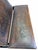 Mid-Century Attributed Angel Pazmiño Stamped Leather X-Frame Loveseat Settee For Sale - Image 4 of 8