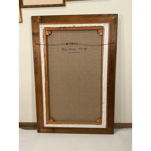 Ooak, Winter Among Giants, Paul Moon, 1979, Oil on Canvas For Sale - Image 4 of 8