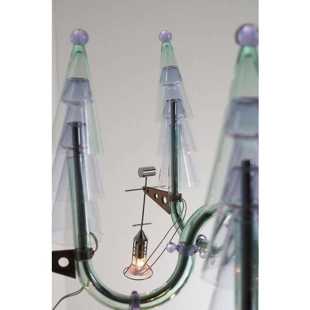 Murano Glass Chandelier by Gian Paolo Canova & Carlo Moretti, 1988 For Sale - Image 11 of 18