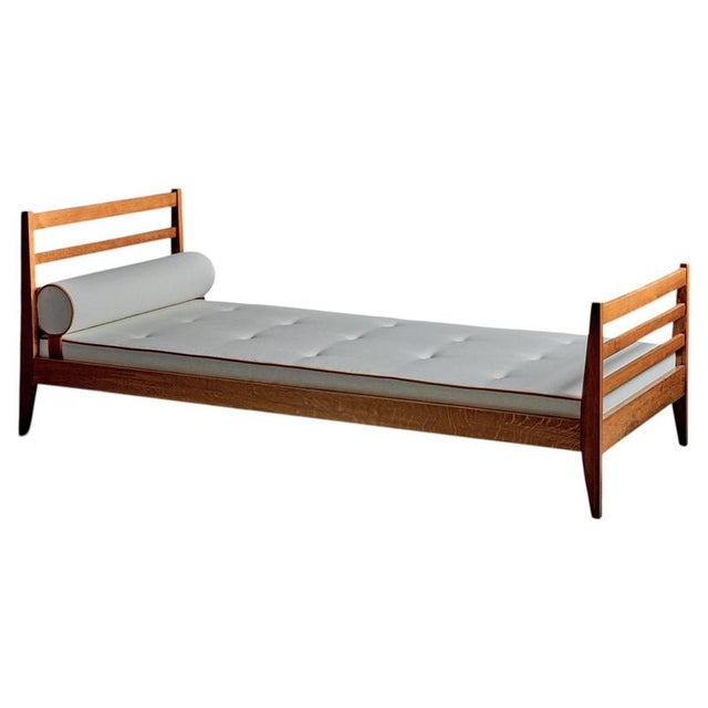 French Daybed in the manner of René Gabriel, 1940s For Sale - Image 11 of 11