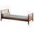 French Daybed in the manner of René Gabriel, 1940s For Sale - Image 11 of 11