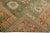 Modern Modern Turkish Oushak Handmade Floral Motif Green Wool Rug For Sale - Image 3 of 10