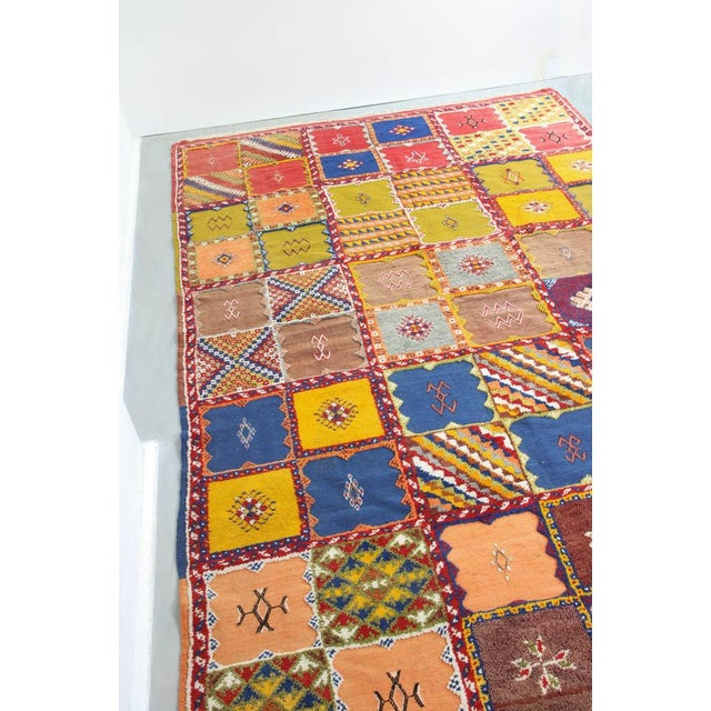 Large Turkish Colourful Rug For Sale - Image 5 of 18