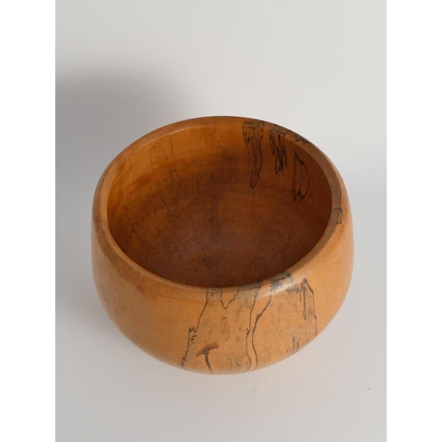 Mid-Century Modern Hand-Carved Wood Bowl by James Eriksson, 1970s For Sale - Image 12 of 17