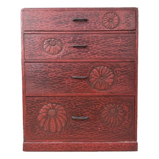 Vintage Japanese Drawer Cabinet, 1920 For Sale