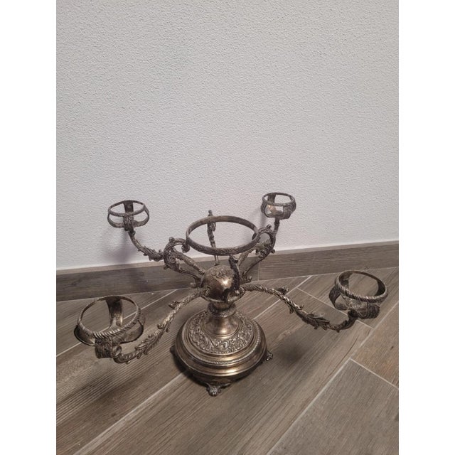 Sheffield Silver Plated Centrepiece For Sale - Image 15 of 15