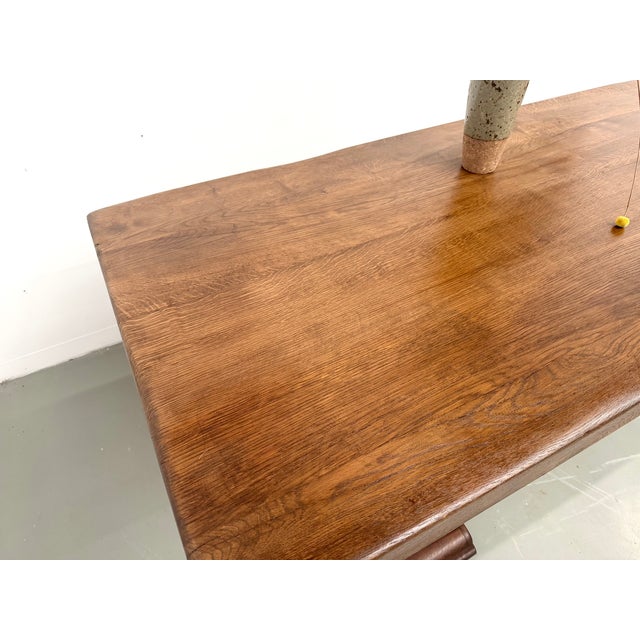 Monastery Table in Oak with Turned Balusters, France, 1930s For Sale - Image 18 of 18
