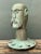 Verdigris Vintage Steampunk Patinated Resin Bust of Man For Sale - Image 8 of 14
