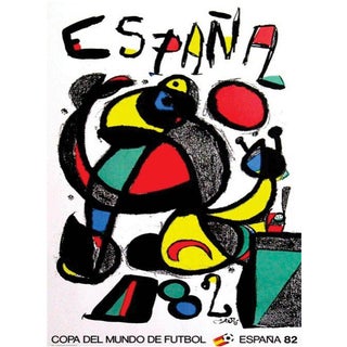 World Cup Spain Poster, 1982 For Sale
